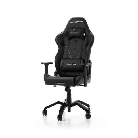 Silla gaming dxracer valkyrie black incluye cojines cervical y lumbar -  gc - v03 - n - b2 - 49