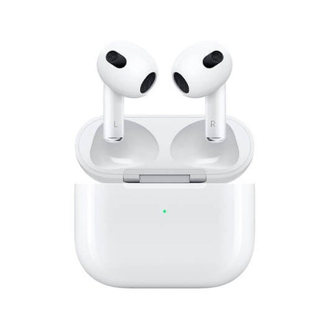 Auriculares apple airpods 3ª generac.2021 e.carga microfono -  bt 5.0 -  chip h1 -  resist.agua -  carga inalambrica