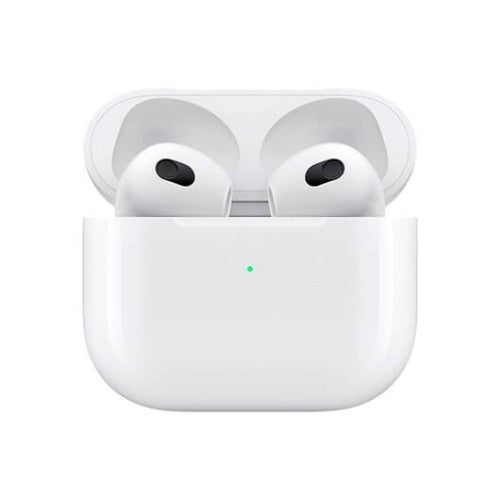 Auriculares apple airpods 3ª generac.2021 e.carga microfono -  bt 5.0 -  chip h1 -  resist.agua -  carga inalambrica