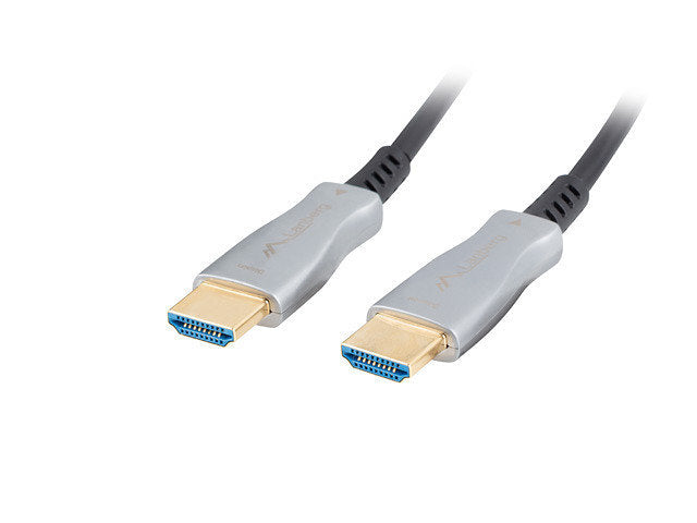 Cable hdmi lanberg m - m v2.0 optico aoc 80m negro