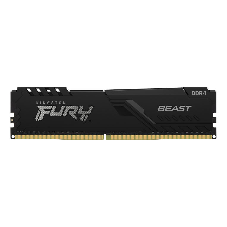 Memoria ram ddr4 8 gb kingston - 3200mhz - pc4 - 25600 - fury beast - negro