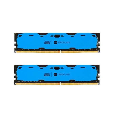 Memoria ram ddr4 8gb 2x4gb 2400mhz goodram irdm azul cl 15 -  1.2v