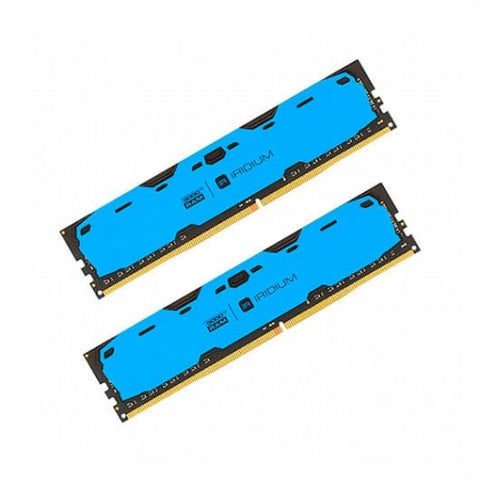 Memoria ram ddr4 8gb 2x4gb 2400mhz goodram irdm azul cl 15 -  1.2v