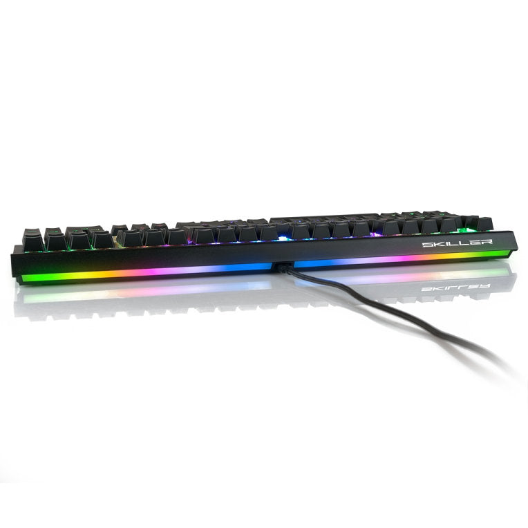 Teclado gaming sharkoon sgk60 mecanico rgb red switch