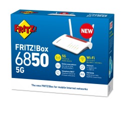 Router wifi fritz! box 6850 5g