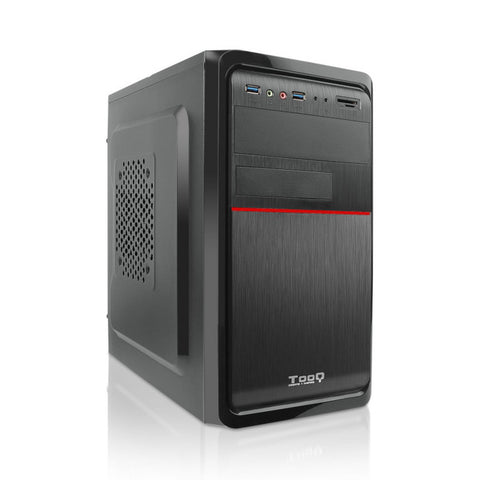 Caja ordenador tooq 4745du3c - b matx 500w lector tarjetas 2xusb 3.0