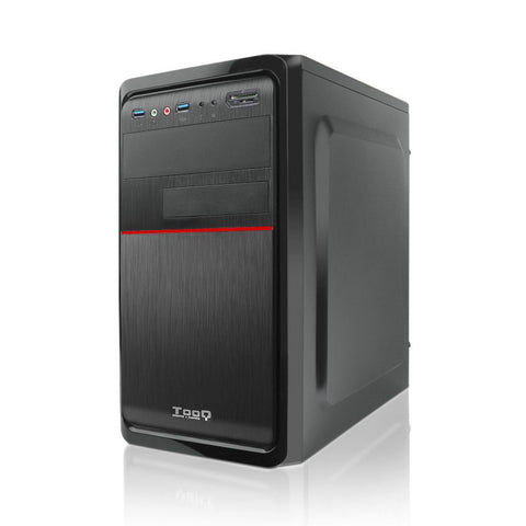 Caja ordenador tooq 4745du3c - b matx 500w lector tarjetas 2xusb 3.0