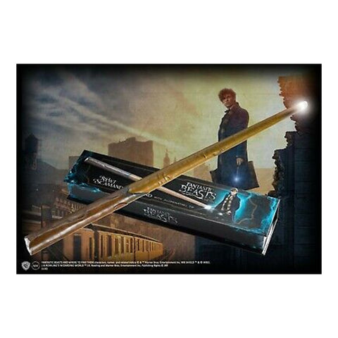 Replica the noble collection varita animales fantasticos y donde encontrarlos newt scamander