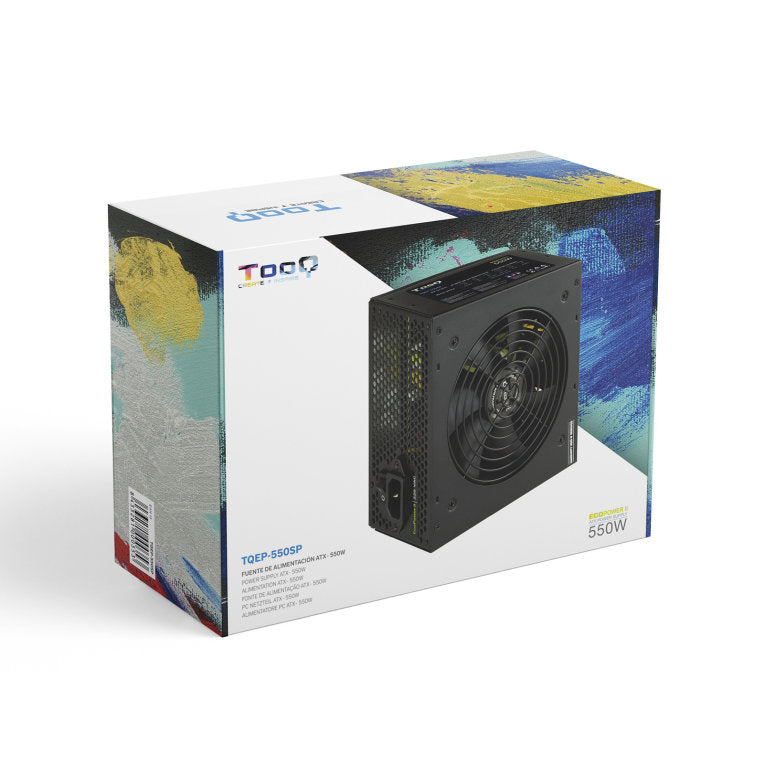 Fuente de alimentacion tooq tqep - 550sp atx 550w