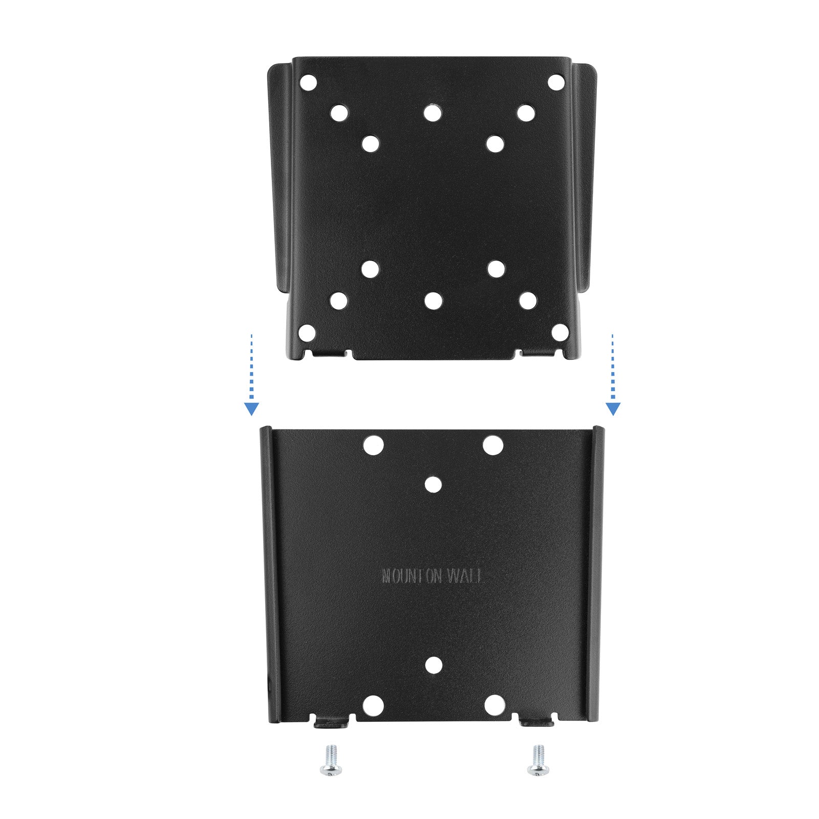 Soporte pared tv lp1023f - b 13pulgadas - 27pulgadas carga maxima 30kg negro