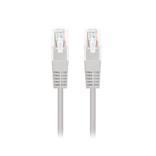 Latiguillo cable red nanocable rj45 utp cat6 1.5m gris awg24