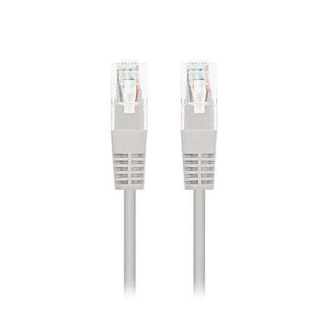 Latiguillo cable red nanocable rj45 utp cat6 1.5m gris awg24