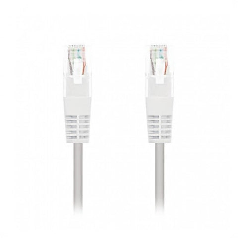 Latiguillo cable red utp cat6 rj45 nanocable 1m blanco awg24