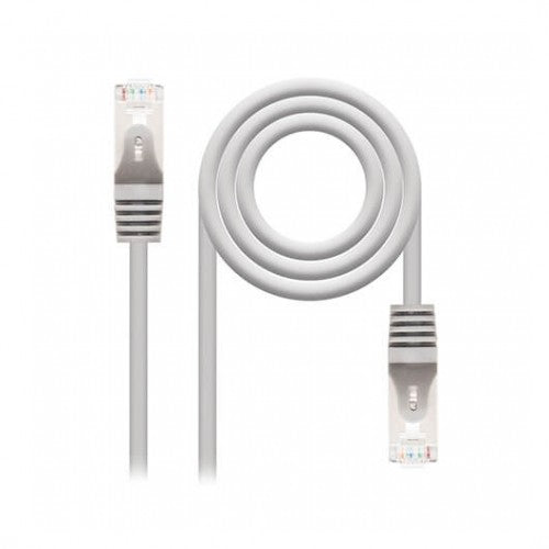 Latiguillo cable red ftp cat6 rj45 nanocable 10m gris