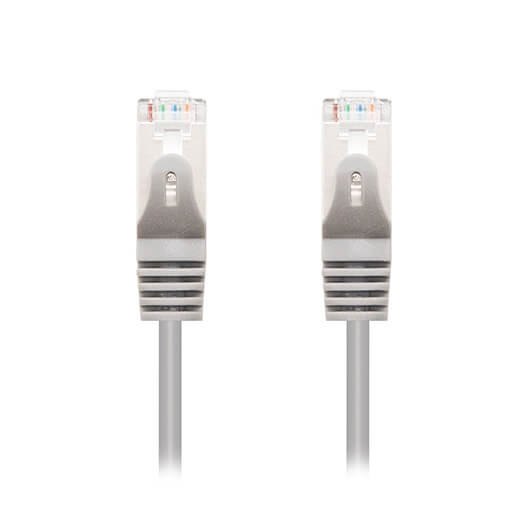 Latiguillo cable red ftp cat6 rj45 nanocable 20m gris