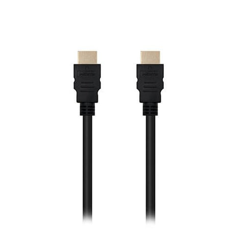 Cable hdmi 2.0 premium(a) a hdmi(a) nanocable 0.5m -  macho - macho -  alta velocidad -  4k -  18gbps -  negro