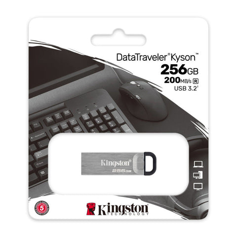 Memoria usb 3.2 kingston 256gb datatraveler kyson