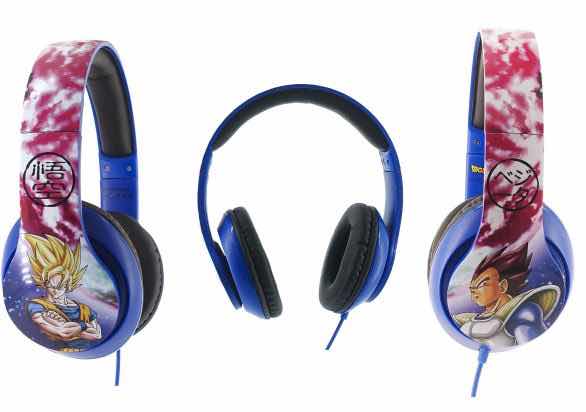 Auriculares teknofun madcow entertainment dragon ball z goku & vegeta