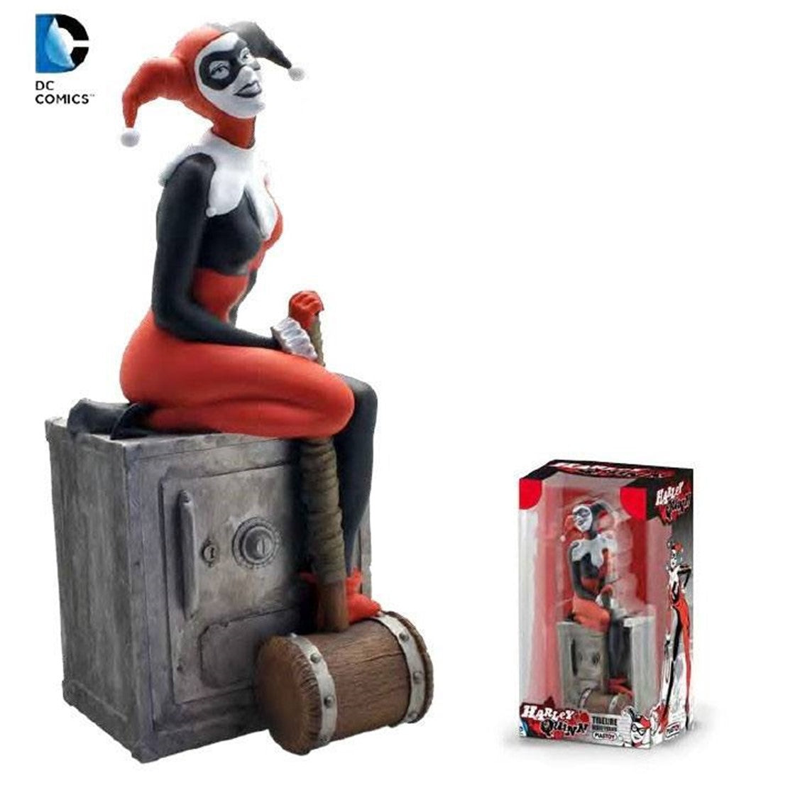 Figura hucha plastoy dc comics harley quinn caja fuerte