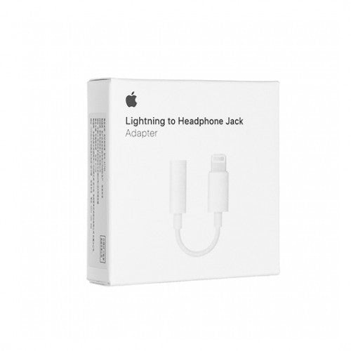 Adaptador apple lightning  a jack 3.5mm macho - hembra