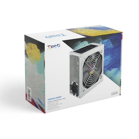 Fuente alimentacion tooq tqapolo - 500sp atx 500w