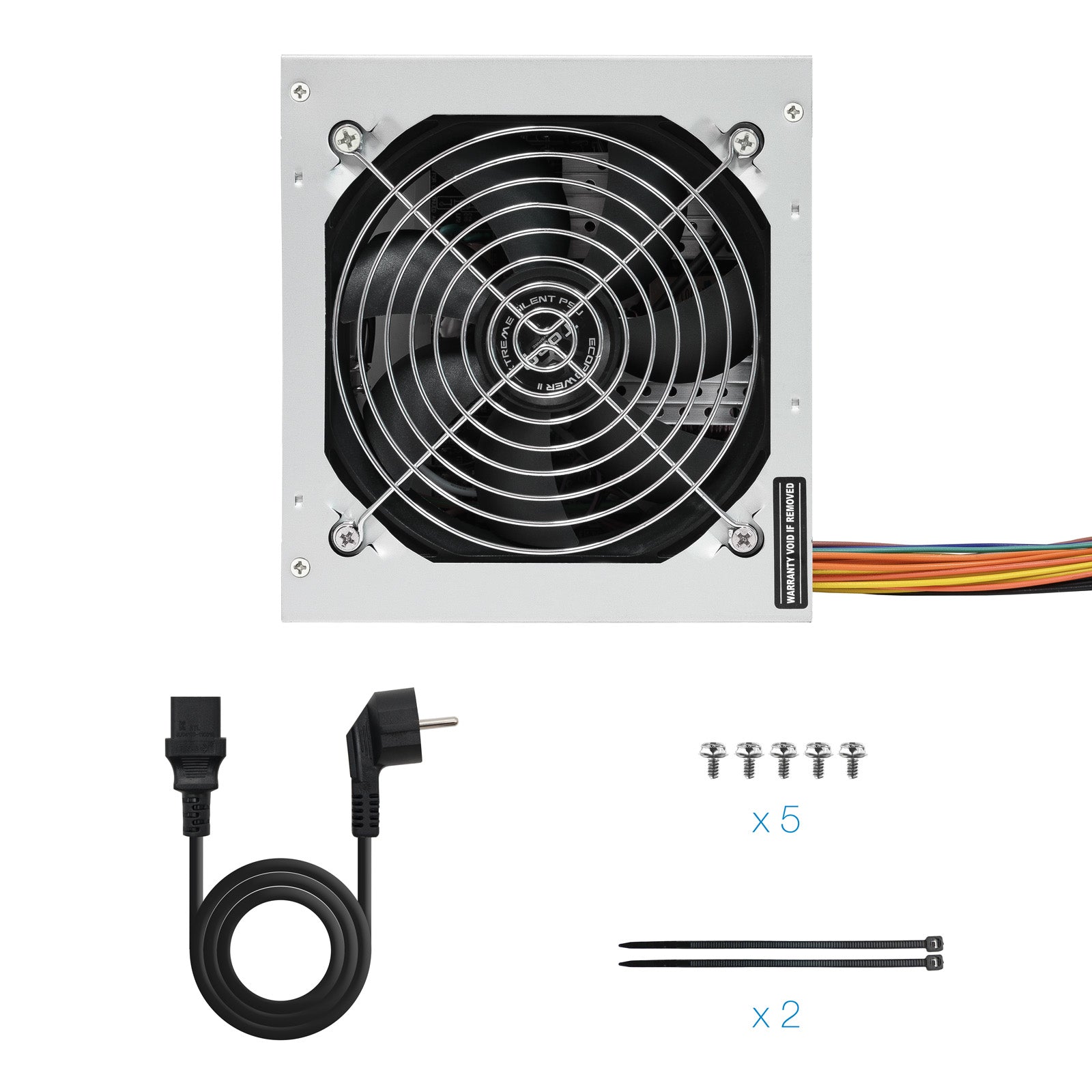 Fuente alimentacion tooq ep - ii tqep - 500s - int atx 500w