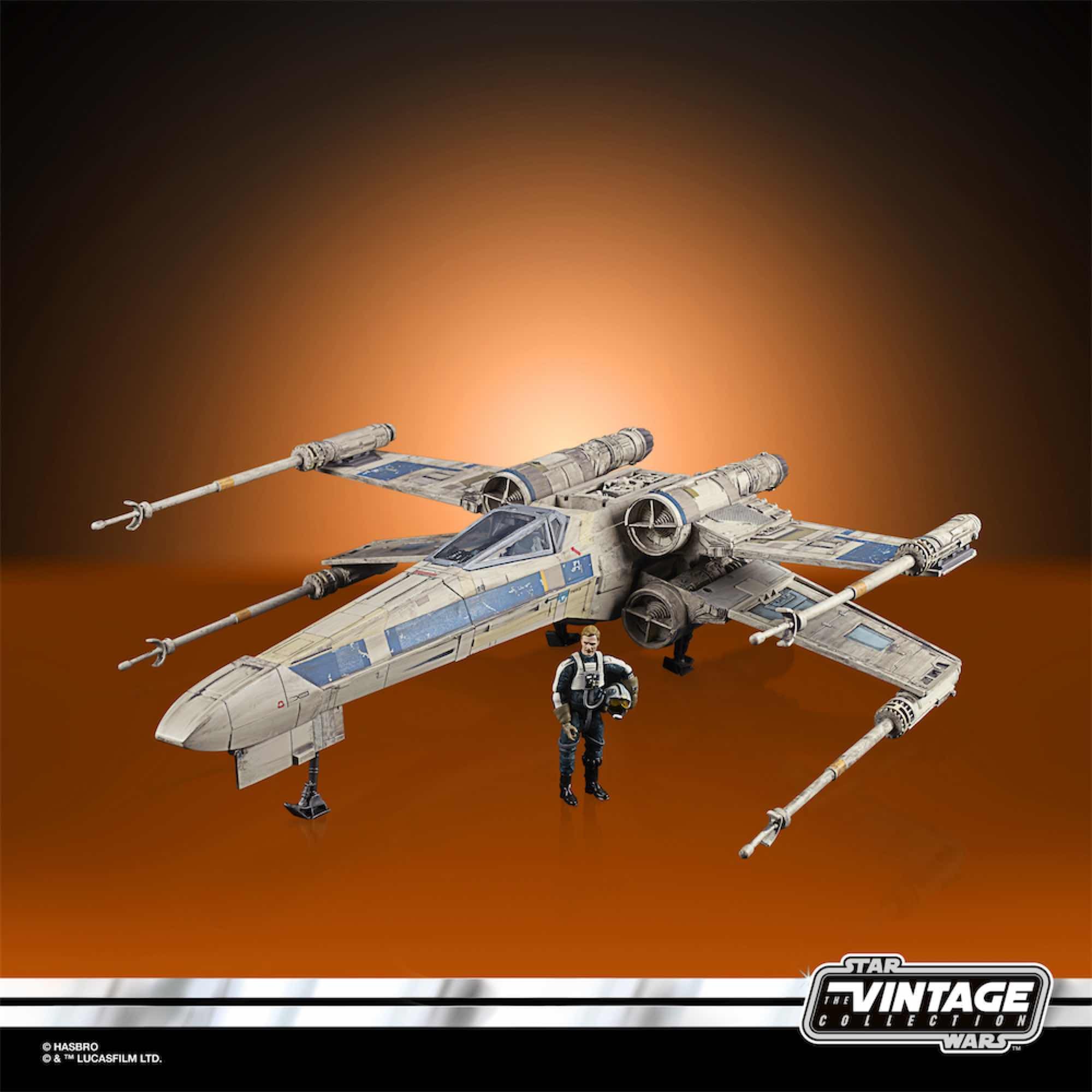 Replica hasbro star wars caza ala - x anton merrick rogue squadron