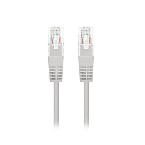 Latiguillo cable red utp cat6 rj45 nanocable 30cm gris