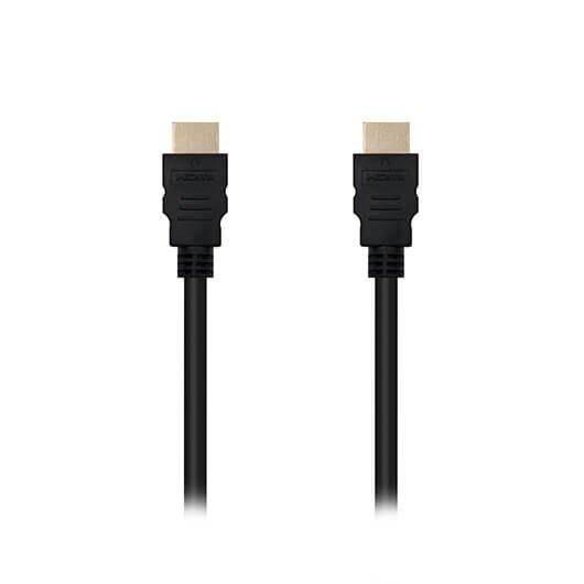 Cable hdmi 1.4 tipo a a hdmi tipo a nanocable 5m -  macho - macho -  alta velocidad -  4k -  10.2gbps -  negro