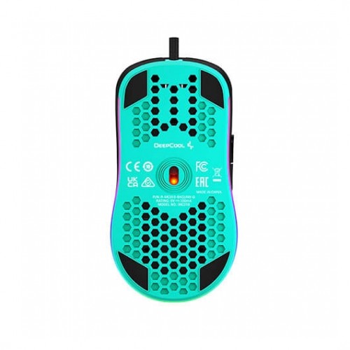 Mouse raton optico deepcool mc310 negro cable 1.3m -  7 botones -  12800 dpi -  rgb