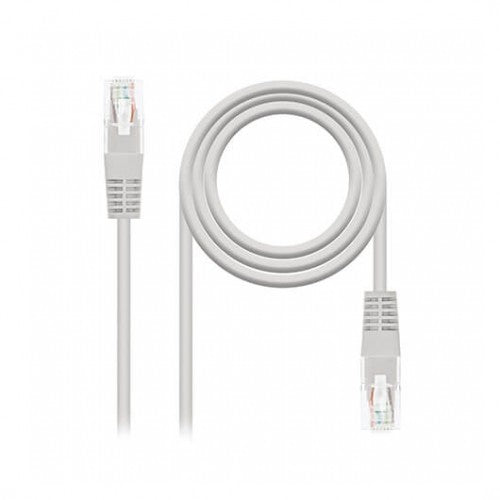 Latiguillo cable red utp cat5e rj45 nanocable 10m gris