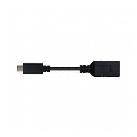 Cable otg usb tipo a 3.1 a usb tipo c 3.1 nanocable 15cm -  hembra - macho -  negro