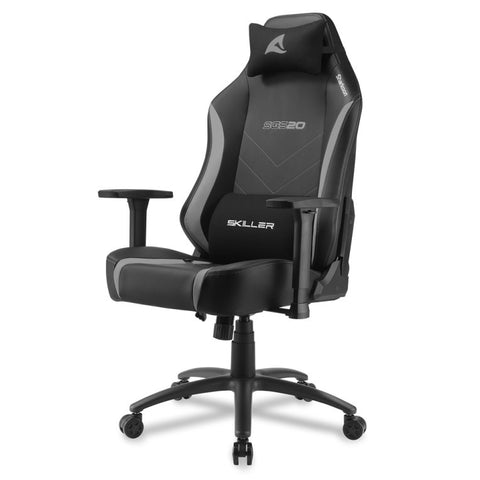 Silla gaming sharkoon sgs20 negro - gris