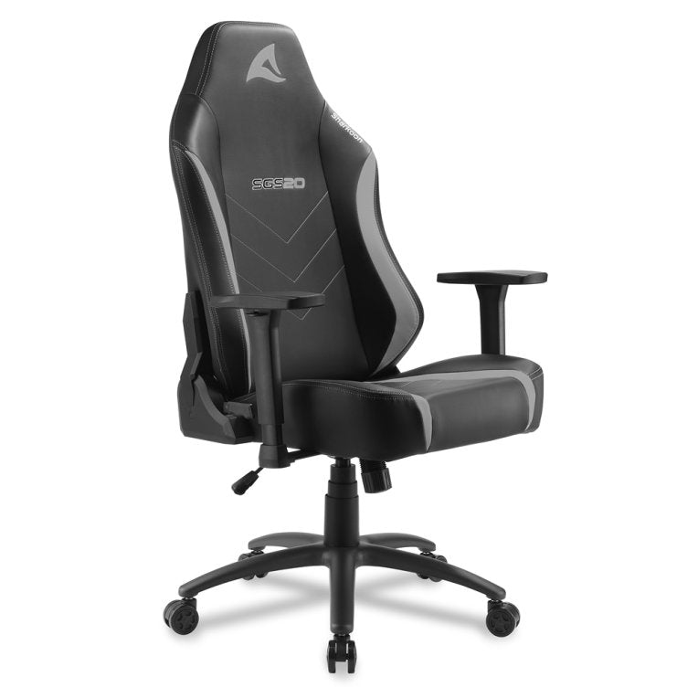 Silla gaming sharkoon sgs20 negro - gris