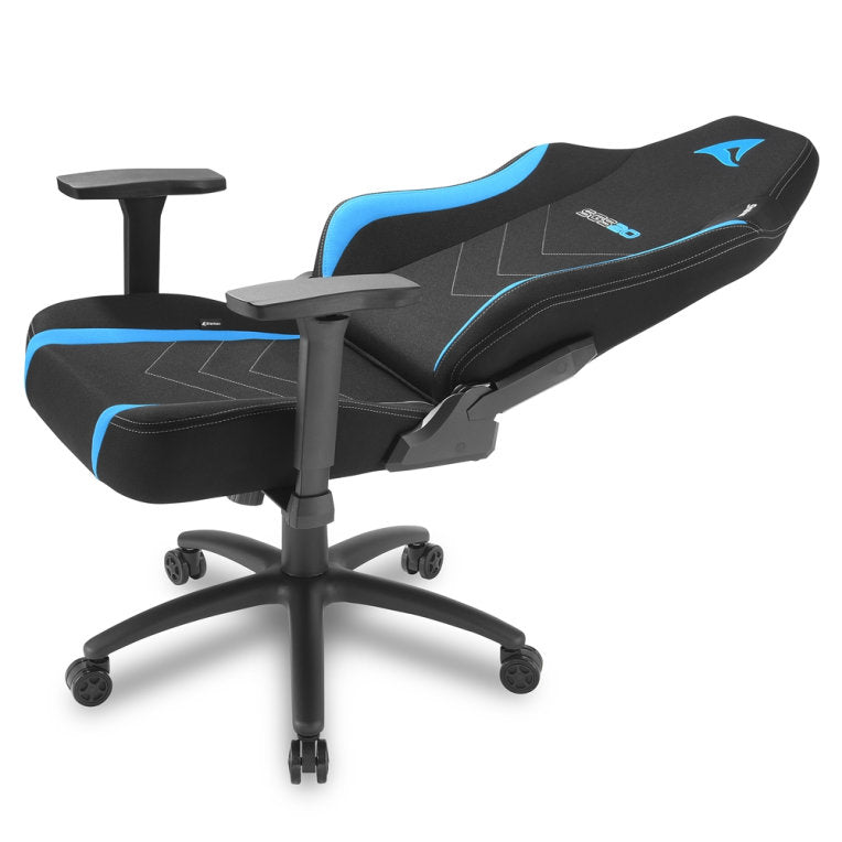 Silla gaming sharkoon sgs20 fabric negro - azul