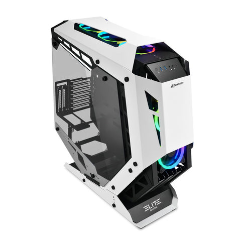 Caja ordenador gaming sharkoon elite shark ca700 atx 2xusb3.0 sin fuente rgb