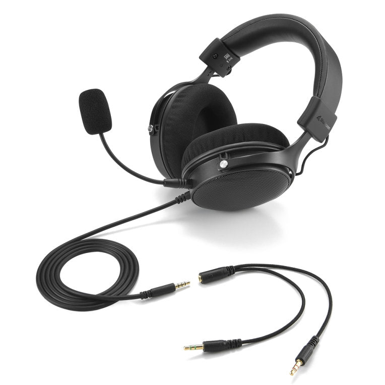 Auriculares gaming sharkoon b2 negro microfono alambrico