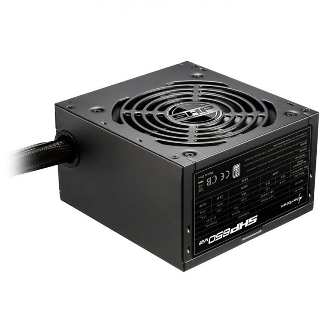 Fuente alimentacion sharkoon shp v2 atx 650w