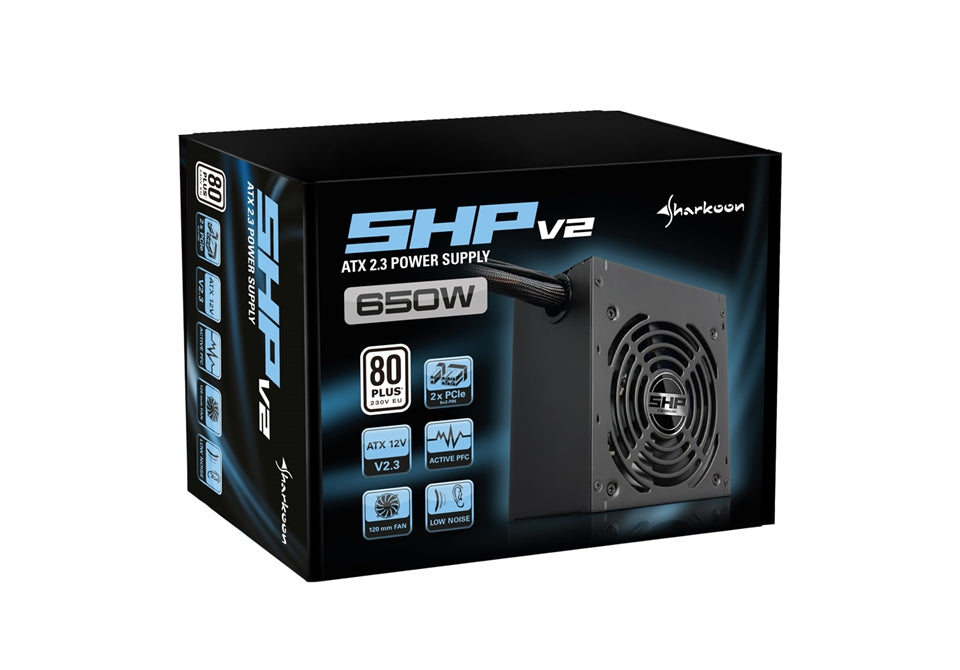 Fuente alimentacion sharkoon shp v2 atx 650w