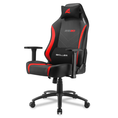 Silla gaming sharkoon sgs20 negro - rojo