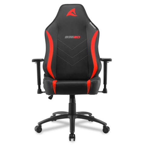 Silla gaming sharkoon sgs20 negro - rojo