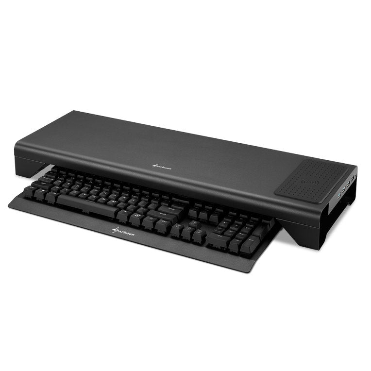 Base para monitor - portatil sharkoon power negro