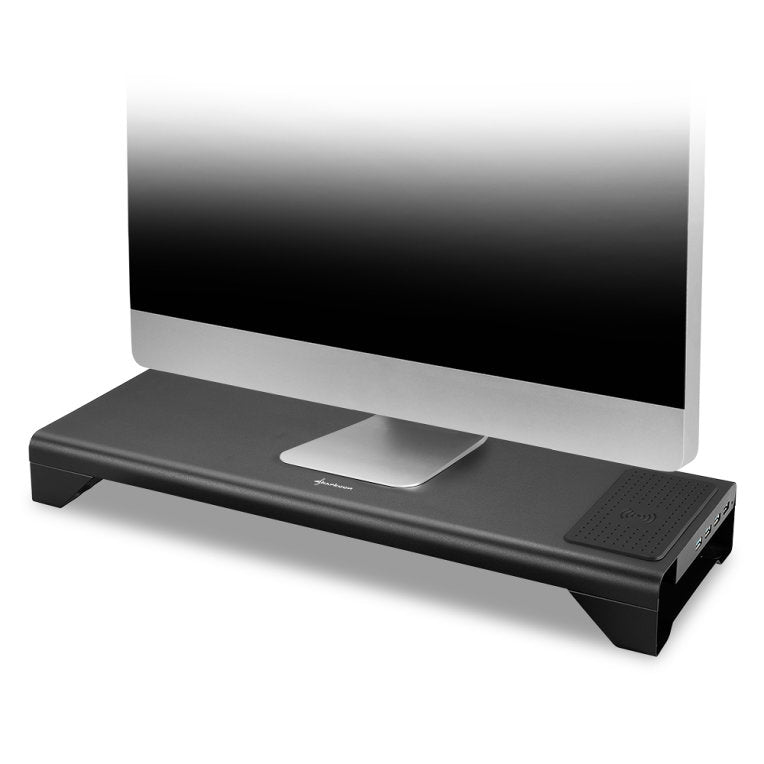 Base para monitor - portatil sharkoon power negro