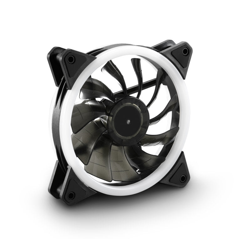 Ventilador caja sharkoon shark blades fan 120x120x 25 -5 mm pwm rgb