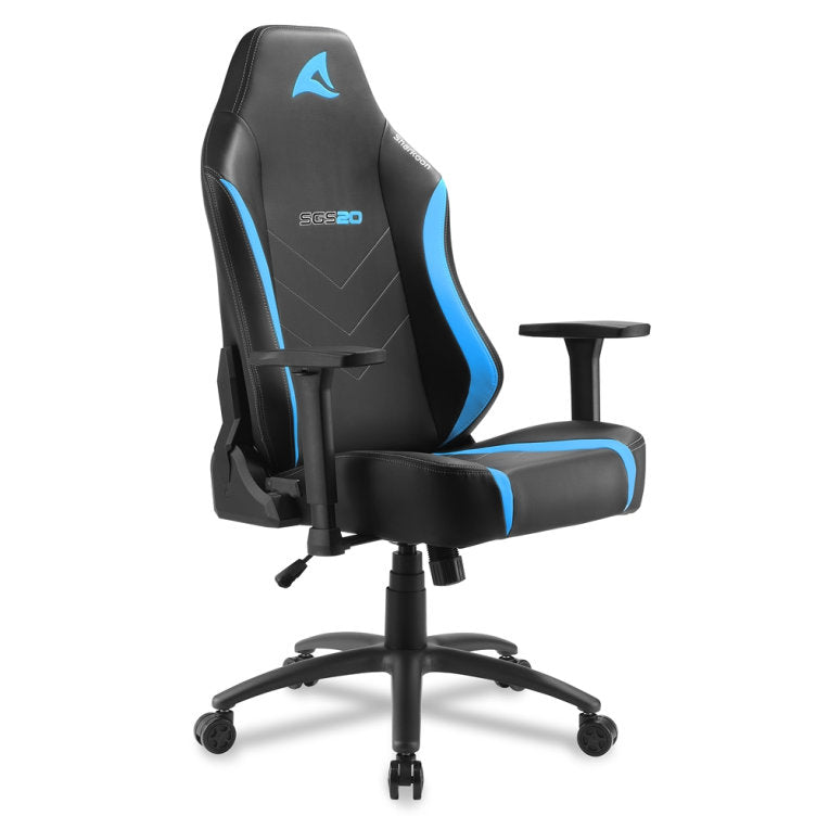 Silla gaming sharkoon sgs20 negro - azul