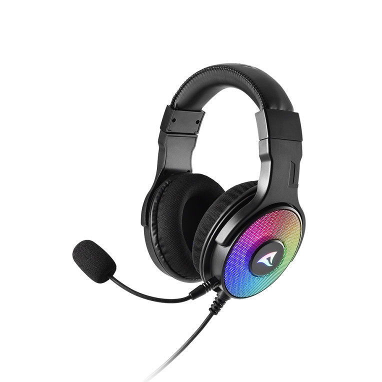 Auriculares gaming sharkoon rush er40 negro microfono alambrico rgb