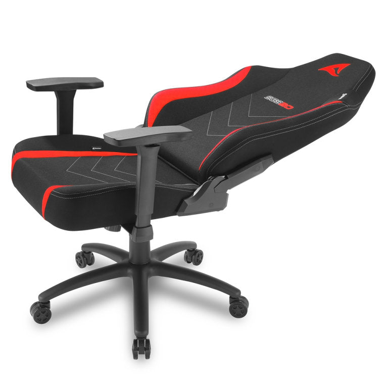 Silla gaming sharkoon sgs20 fabric negro - rojo