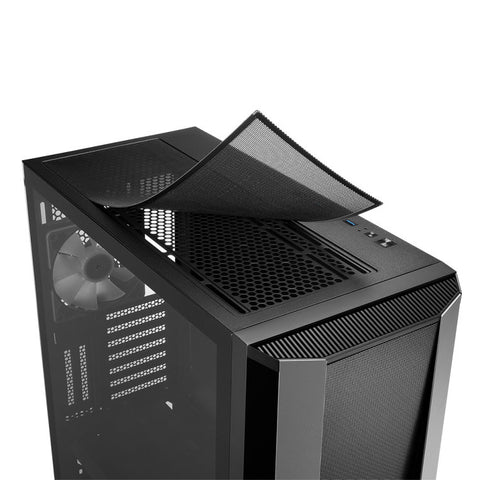 Caja ordenador gaming sharkoon tg7m atx 2 x usb 3.0 sin fuente