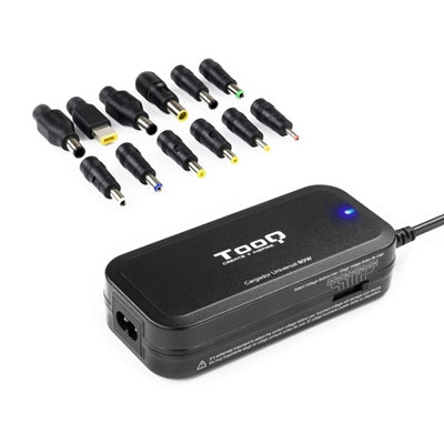 Cargador portatil universal tooq tqlc - 90bs02m 90w 1 x usb 12c negro