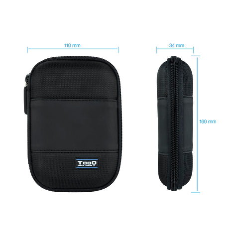 Estuche tooq tqbc - e2501 para caja externa 2.5pulgadas negro